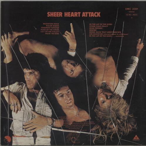 Queen Sheer Heart Attack - 1st UK vinyl LP album (LP record) (93402)